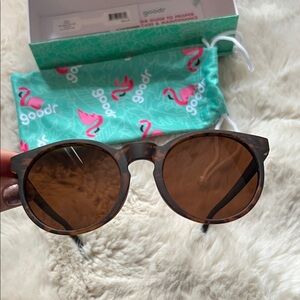 Goodr tortoise shell sunglasses
